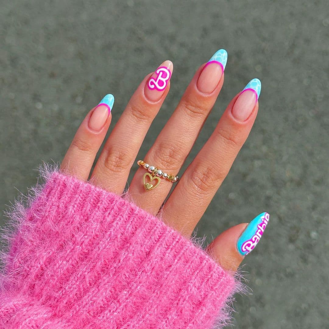 เล็บสีชมพูบาร์บี้, เล็บ สีชมพู บาร์ บี้, ชมพูบาร์บี้, ลายเล็บสีชมพูบานเย็น, สีเล็บชมพูบาร์บี้