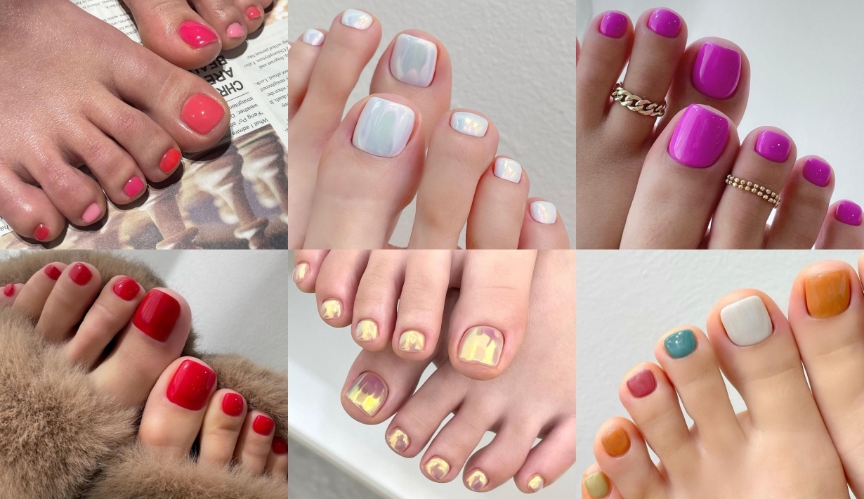 สีเล็บเท้า, สีเจลเล็บเท้า, สี เจ ล เล็บ เท้า